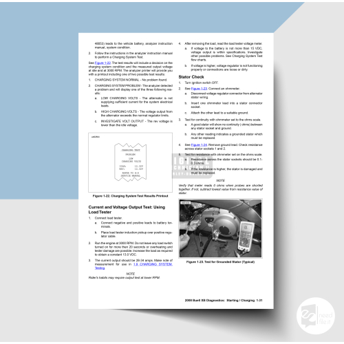 2008 Buell XB Models Electrical Diagnostics Manual