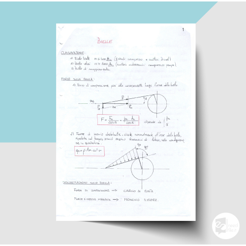 Classificazione Bielle