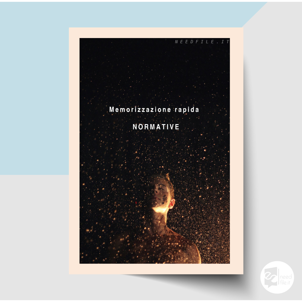 Memorizzazione rapida normative catasto