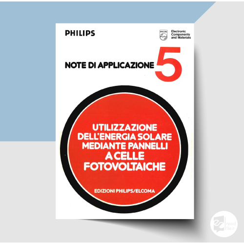 Fotovoltaico note di applicazione 1980 -  Philips
