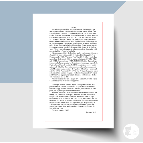 Finestra Aperta - A. Rubino