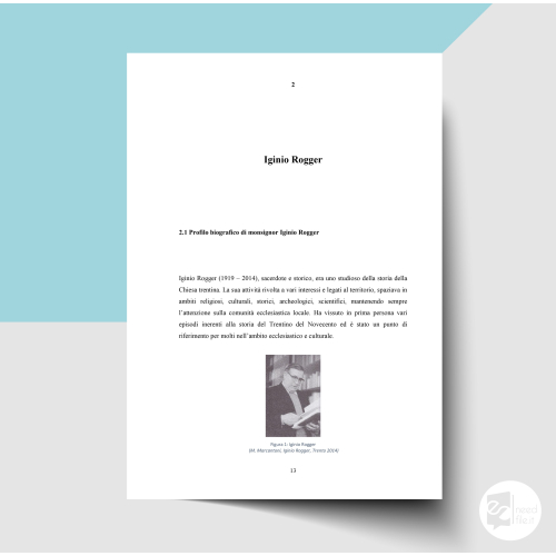 Tesi Museo, biblioteca e archivio diocesani