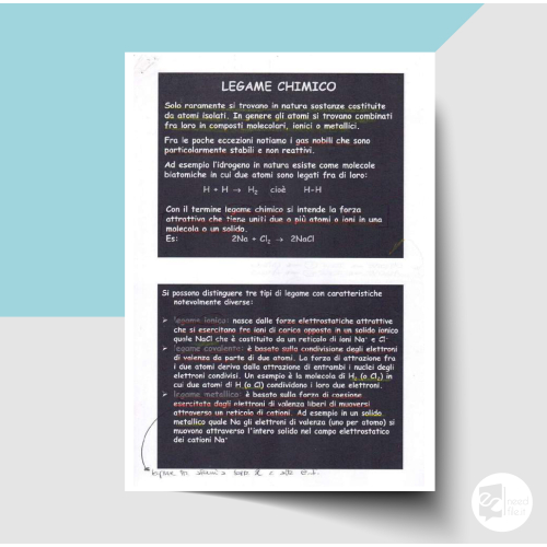 Legami atomici e fenomeni radioattivi concetti