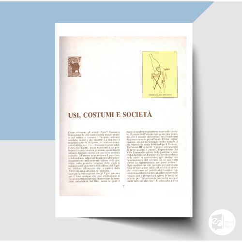 Storie, fascino, mistero, curiosità dell'antico Egitto