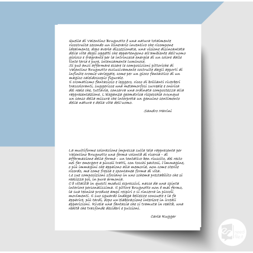 Tino Brugnotto artista