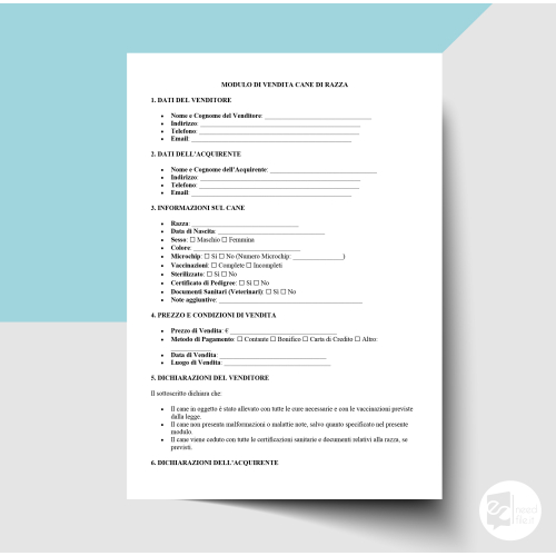 Vendita cane di razza