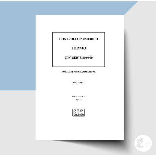 Norme di programmazione controllo numerico tornio